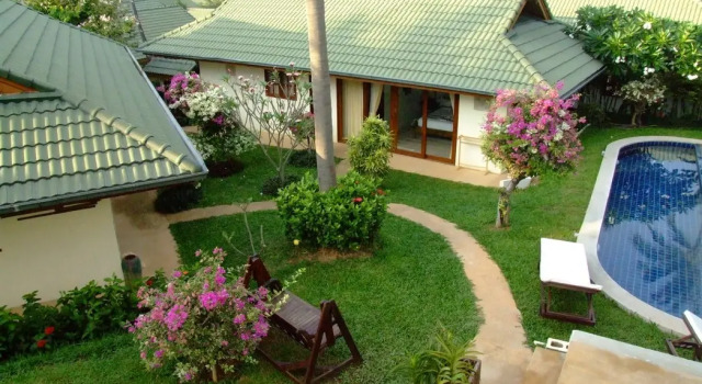 Вилла с 5 комнатами Отель Idyllic Samui Oceanfront Resort and Villas