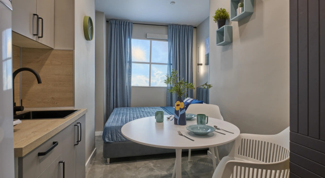 ZhK Landyishi  521/3 Apartments, Rezervovat Apartmán Hotely v UZAO Area s parkováním, Parkování