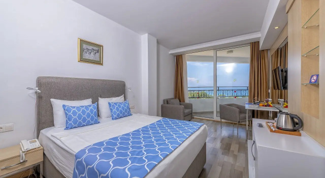 Одноместный номер Standard с видом на море Курорт Amara Comfort
