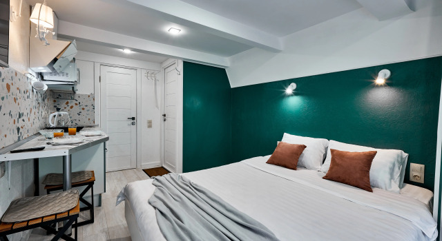 EasyGuest v Zelenih Tonah Interiera Apartments, Rezerwuj Apartament UAO Area Moskwa