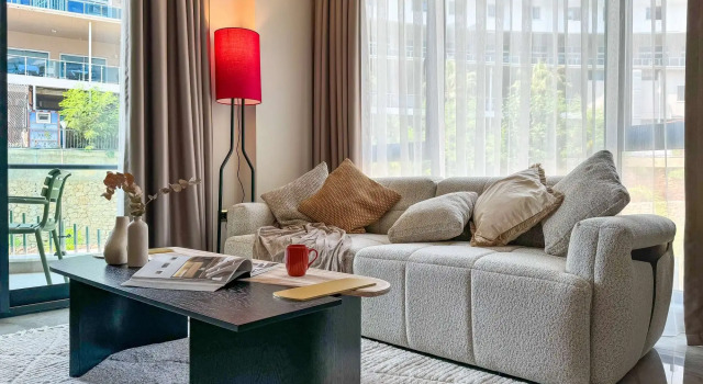 Апартаменты 1+1 Qoople Excellence A 14 в 100 м от моря