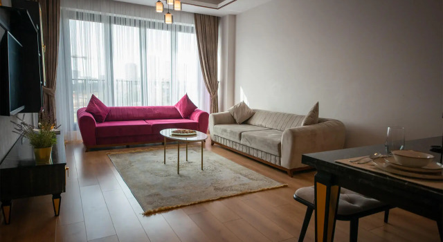 Apartament 2 sypialnie z widokiem Grand Residence by NewInn Apartments