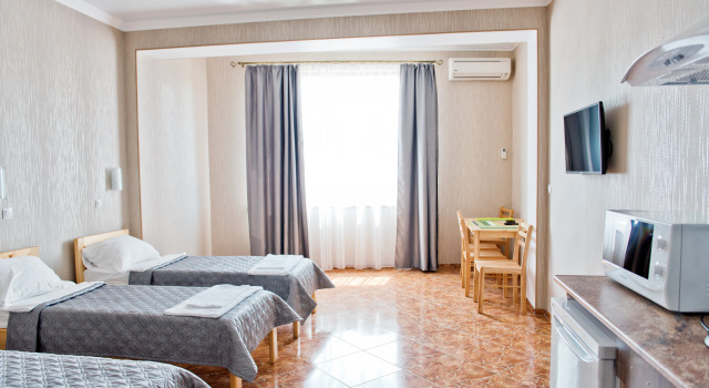 Четырёхместный номер Comfort База отдыха Prohlada Inn Прохлада Инн