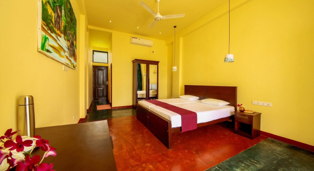 Двухместный номер Standard с балконом и с красивым видом из окна Sath Villa Naadi Ayurveda Resort