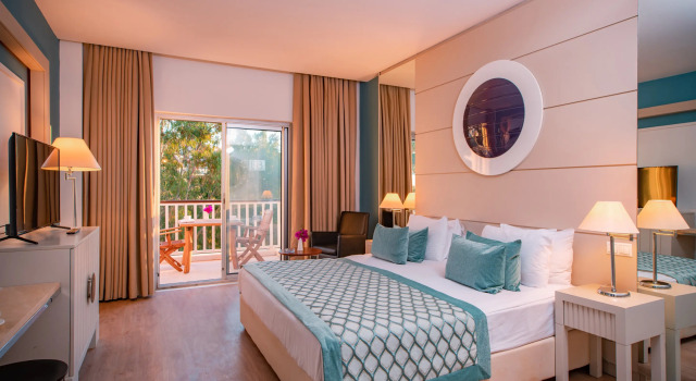 Двухместный номер Deluxe с видом на сад Отель Baia Bodrum