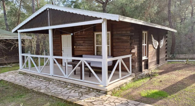 Бунгало с красивым видом из окна Angels Garden Hotel
