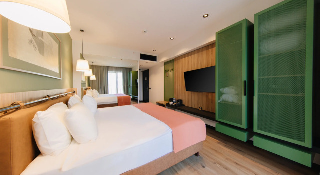 Superior Kahden hengen huone parvekkeella näkymä Hotel 21 Hotel