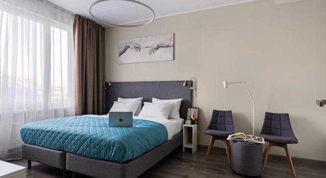 Flat Kvartira odnokomnatnaja  ot Rent Profi, Book Lejlighed Moskovskiy district Sankt Petersborg, nær Kupchino Metro Station