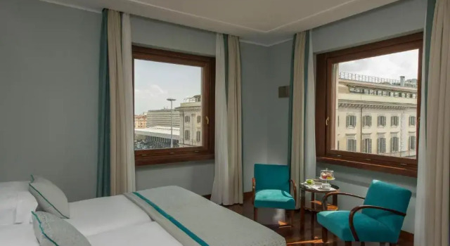 Двухместный номер Premium Deluxe Bettoja Hotel Mediterraneo
