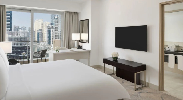 Двухместный номер Deluxe с видом на пристань Отель JW Marriott Hotel Marina
