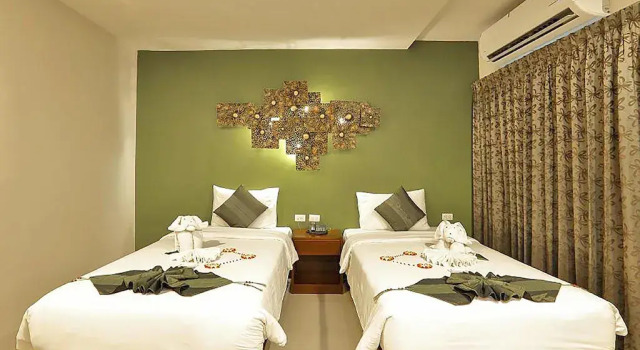 Двухместный номер Deluxe с балконом Gu Hotel Patong