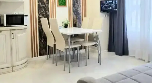 Апартаменты c 1 комнатой с балконом и с красивым видом из окна Апартаменты на улице Тополиная 48/1
