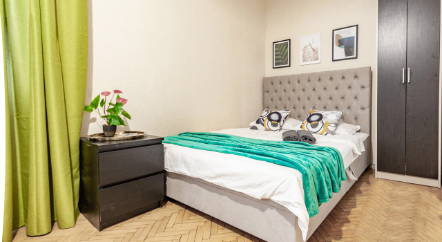 Gerasima Kurina 4k3 Apartments, Boek Appartement Filevsky Park , in de buurt van Oceania