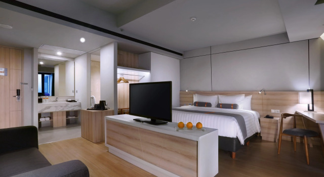 Camera doppia Deluxe Harper Cikarang by ASTON