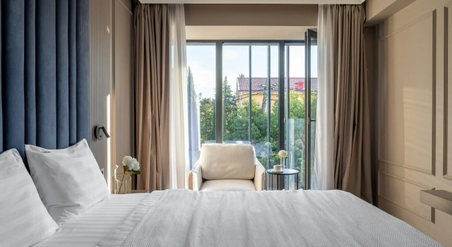 Студия Апартаменты Red Apartments Грас на ул. Ленина 217 А