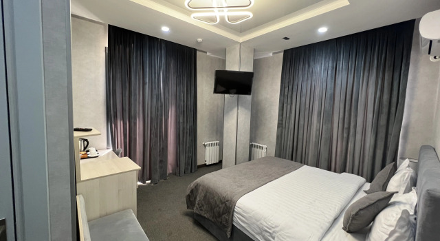 Habitación doble Estándar con balcón y con vista Mini Hotel