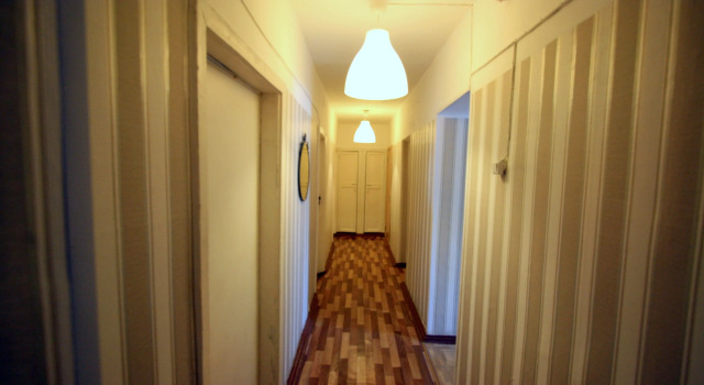 Кровать в общем номере (женский номер) с видом на город City Hostel