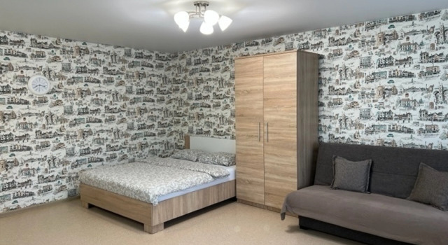 Studiya Na Gafiatullina 1 Apartments, Prenota Appartamento Hotel a Tatarstan con parcheggio, Parcheggio