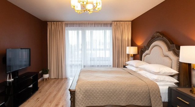 Apartamenty Crown39 - 1k №19: 49 m2, 5 etazh iz 21, Book Apartment Kaliningrad Kaliningrad Region