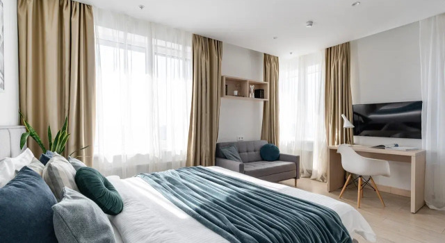 Schastlivaya Semya Apartments, Prenota Appartamento Hotel a UAO Area con parcheggio, Parcheggio