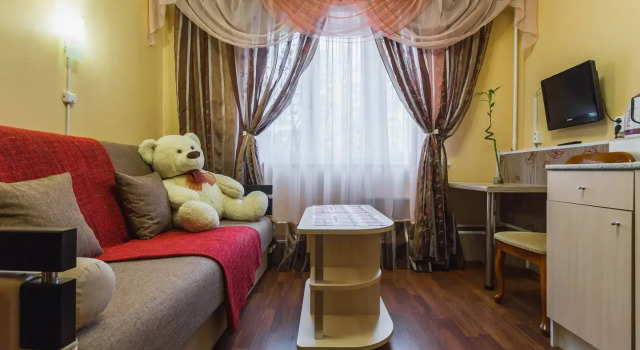 Uyutnaya Studiya 16m2 V Tsentre Moskvy Apartments, Boek Appartement Goedkope hotels in Moskou, in de buurt van Proletarskaya Metro Station