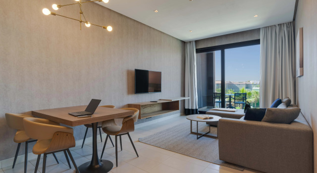Трёхместный люкс Premium Pestana Casablanca, Seaside Suites & Residences