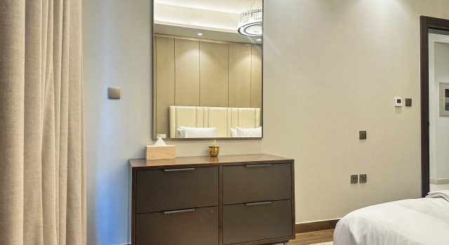 Апартаменты c 1 комнатой с балконом Апартаменты Vserve 1 BR Luxury Escape in Business Bay
