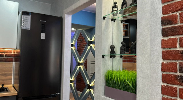 Апартаменты Евродвушка с дизайнерским решением в стиле Soft loft