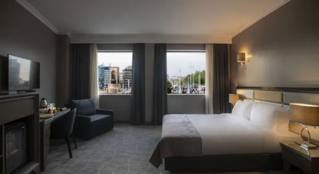 Двухместный номер Deluxe с видом на город Taksim Square Hotel