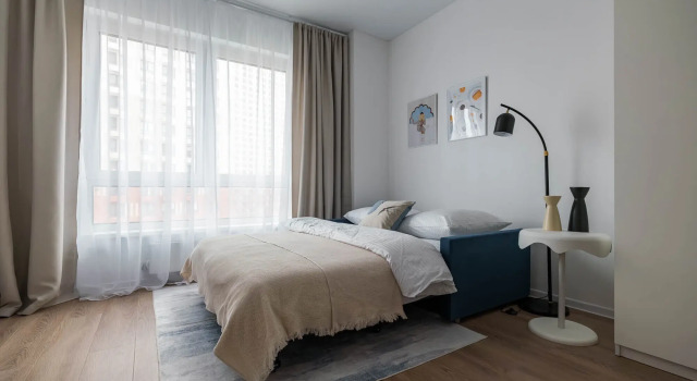 V 5 Minutakh Ot Metro Aminyevskaya Flat, Rezervovat Apartmán Hotely v ZAO Area s parkováním, Parkování