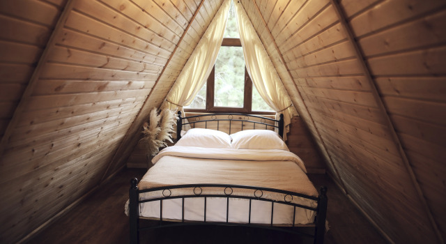 Семейный коттедж с балконом и с красивым видом из окна Шале Gyughak Guesthouse