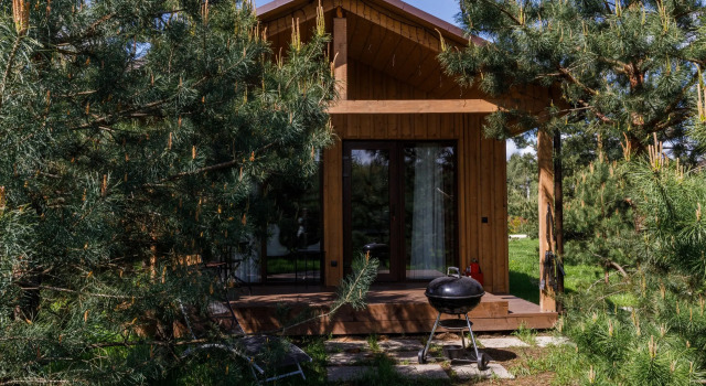 42m V Lesnoy Zone Ryadom So Zvenigorodom Private House, Rezervovat Rekreační dům Chaty v Zvenigorod, Chalupa