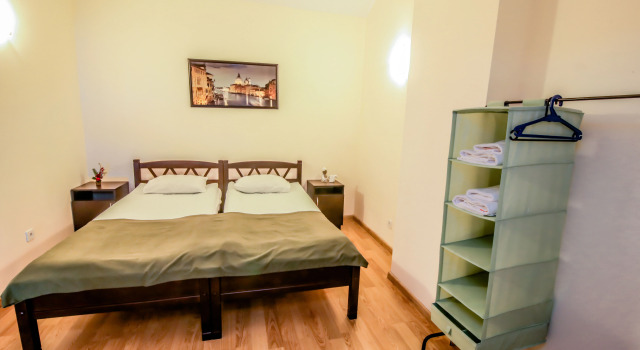 Четырёхместные апартаменты c 1 комнатой с видом на горы New Gudauri Rooms
