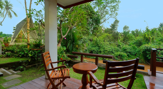 Семейный номер Standard с красивым видом из окна Вилла Little Ubud River View