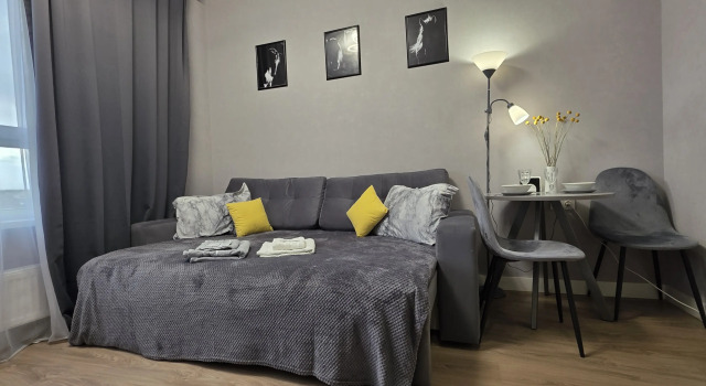 Uyutnaya studiya u Meshcherskogo parka Flat, Rezerwuj Apartament Moskwa Rosja