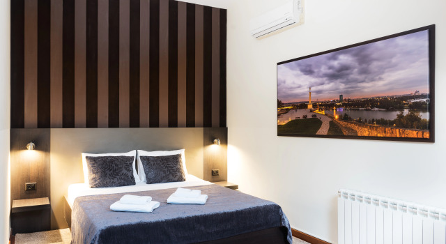 Апартаменты Мансарда с 2 комнатами Feel Belgrade Aparthotel