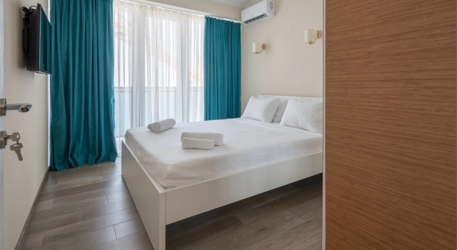 Двухместный номер Deluxe с балконом и рядом с пляжем Orbi Beach Tower Hotel Official