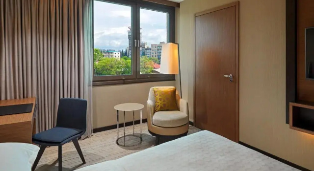 Двухместный номер Deluxe Sheraton Grand Tbilisi Metechi Palace