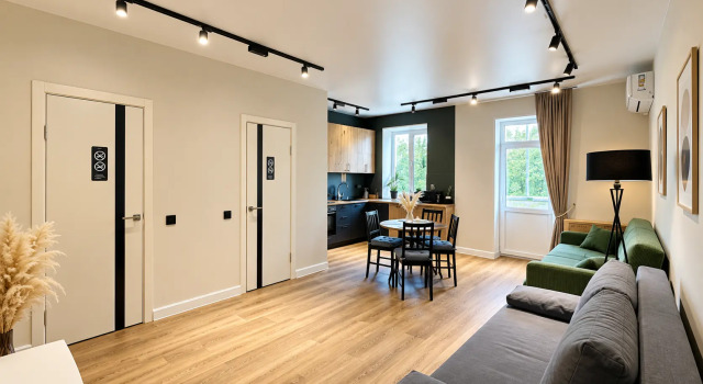 2-komnatnye na Prospekte Mira 60 m² 5 Spalnykh Mest na NLKM Apartments, Prenota Appartamento  