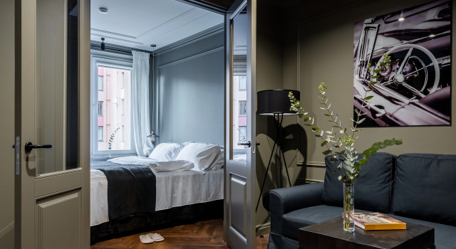 Трёхместные апартаменты Standard c 1 комнатой Апартаменты Charme Apart St. Petersburg/Charme Gris