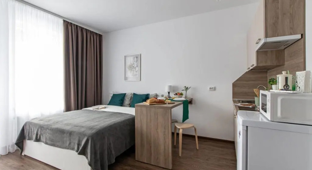 Апартаменты Beige apartment в 10 мин от метро Старая Деревня, Забронировать Апартаменты/квартира Приморский район Санкт-Петербург, рядом с Старая Деревня