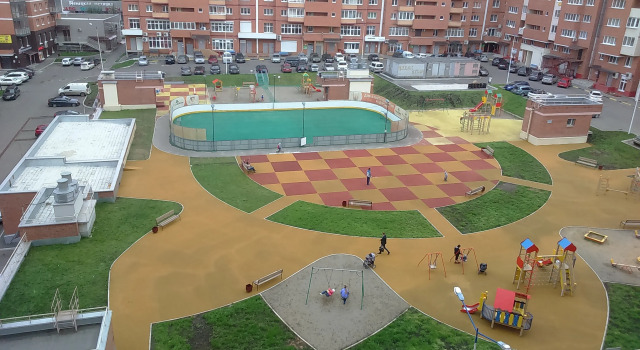 V Tsentre S Vidom Na Gorod Apartaments, Boek Appartement Hotels in Irkoetsk met parkeren, Parkeren