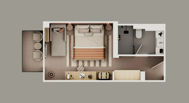 Двухместный клубный номер Standard с балконом Corendon Hydros Club Kemer - Ultra All Inclusive