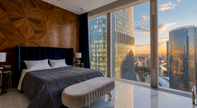 Moskva Siti AV Rich dizaynerskaya studiya 46 etazh AV Aparts Apartments, Book Apartment Moscow Russia