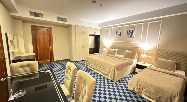 Пятиместный люкс Deluxe с балконом и с видом на море Sea Pearl Hotel Baku