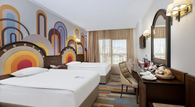 Двухместный номер Deluxe Standard с видом на город Megasaray Westbeach Antalya