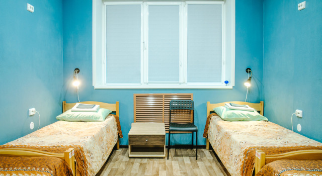 Четырёхместный номер Economy с видом на город Хостел Брусничка