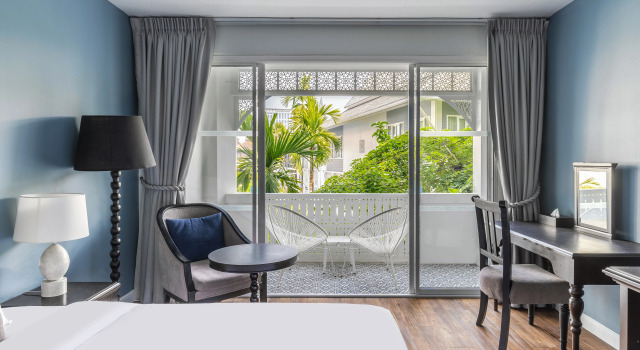 Двухместный номер Deluxe с балконом Курортный отель Away Chiang Mai Thapae Resort - A Vegan Retreat