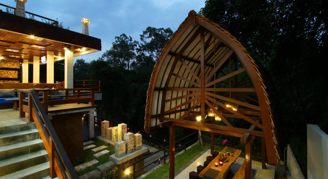 Little Ubud River View Villa, Rezervovat Vila Hotely v Bali se snídaní, Snídaně
