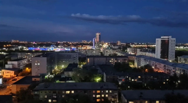 Квартира с кондиционером с шикарным видом в центре